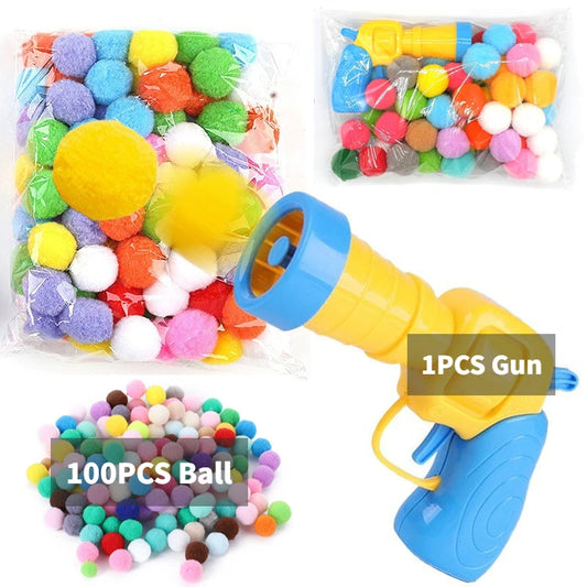 Plush Ball Launcher - Pet Toys