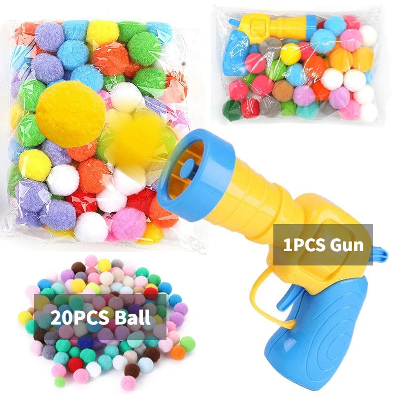 Plush Ball Launcher - Pet Toys